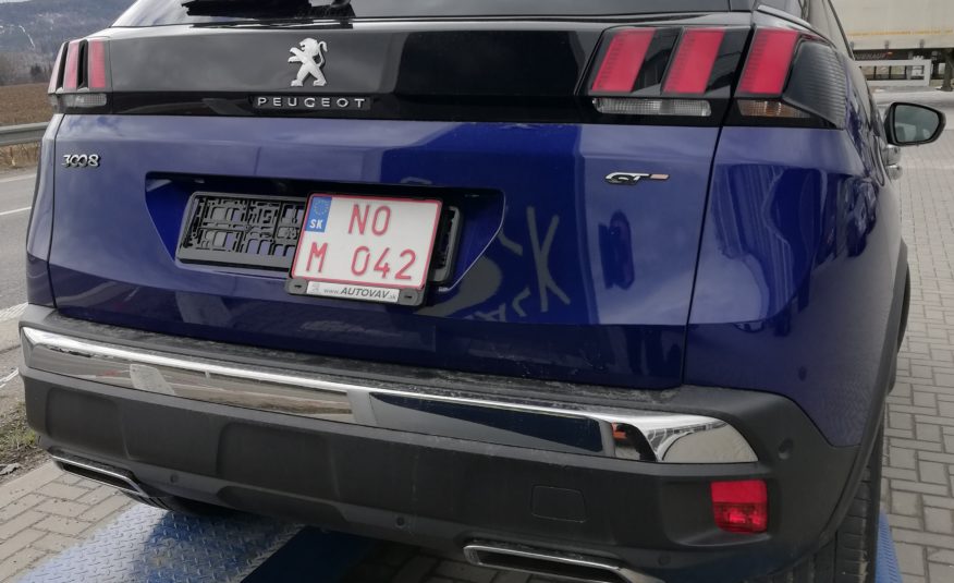 PEUGEOT 3008 GT 2.0 BlueHDi 180 k EAT8