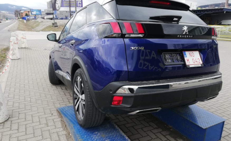 PEUGEOT 3008 GT 2.0 BlueHDi 180 k EAT8