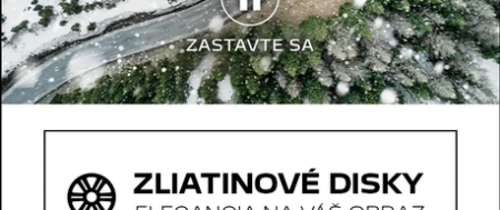 ZLIATINOVÉ DISKY ELEGANCIA NA VÁŠ OBRAZ